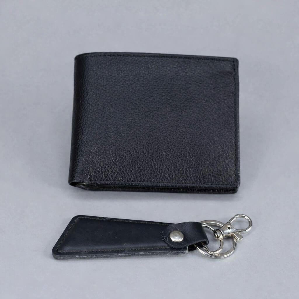 Lavish Genuine Leather Handmade Wallet- Black