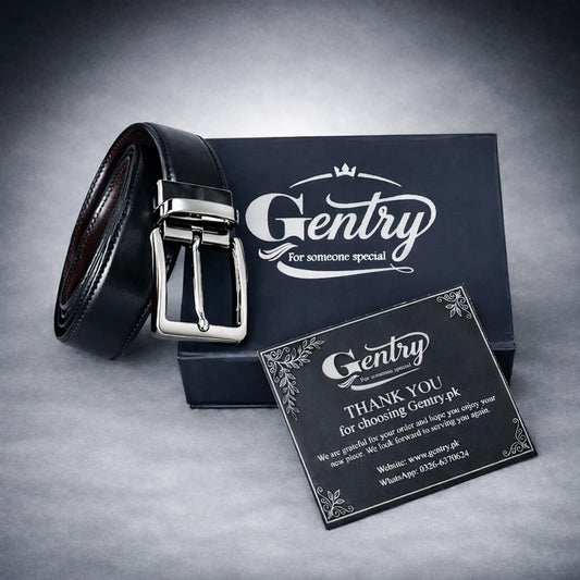 Reversible Pure Leather Black & Brown Belt