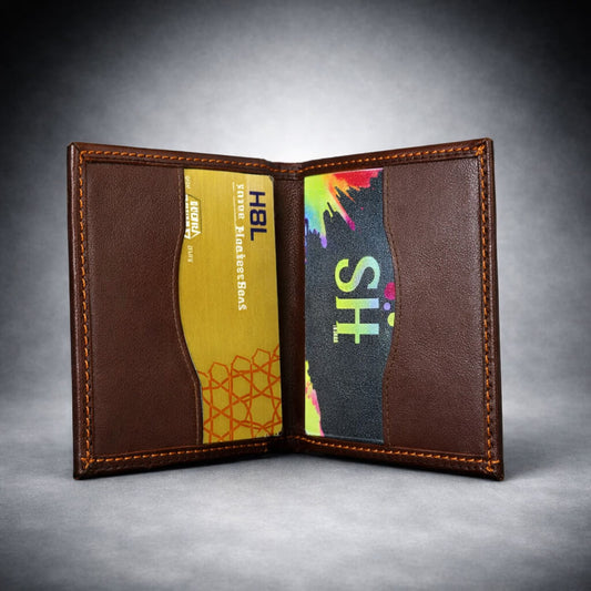 Leather Handmade Slim Card Wallet