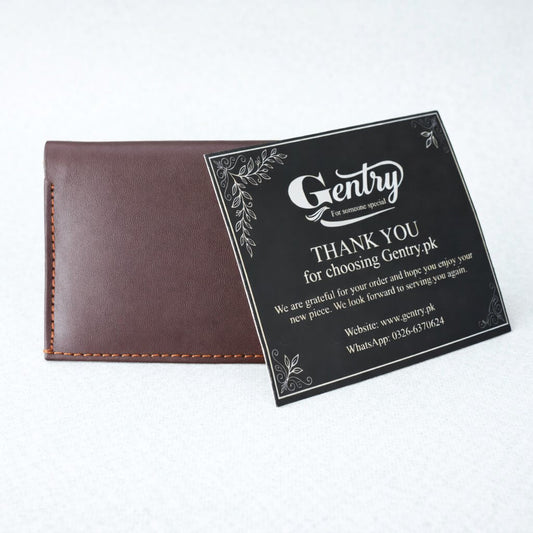 Leather Handmade Slim Card Wallet