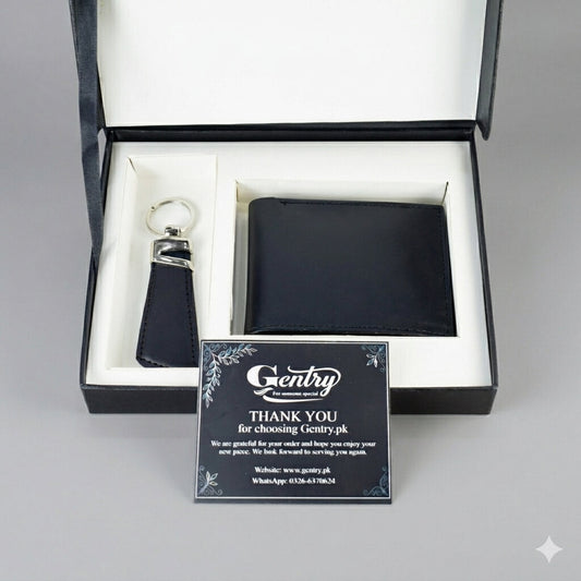 Pure Leather Black Wallet